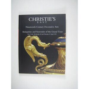 Christies Auction Catalog 1999 New York 8223 Decorative Arts 19th Century